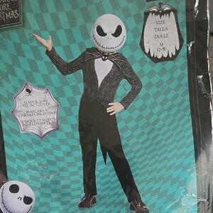 Disney Jack Skellington Costume - With Mask
